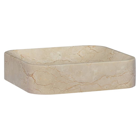 Sink Cream 40x40x10 cm Marble