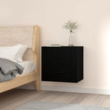 Wall-mounted Bedside Cabinet White 50x36x47 cm