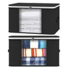 2pcs Clothes Storage Bags Organiser Huge Capacity Wardrobe Storage