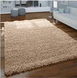 LIGHT BEIGE SHAGGY RUGS 200 x 290