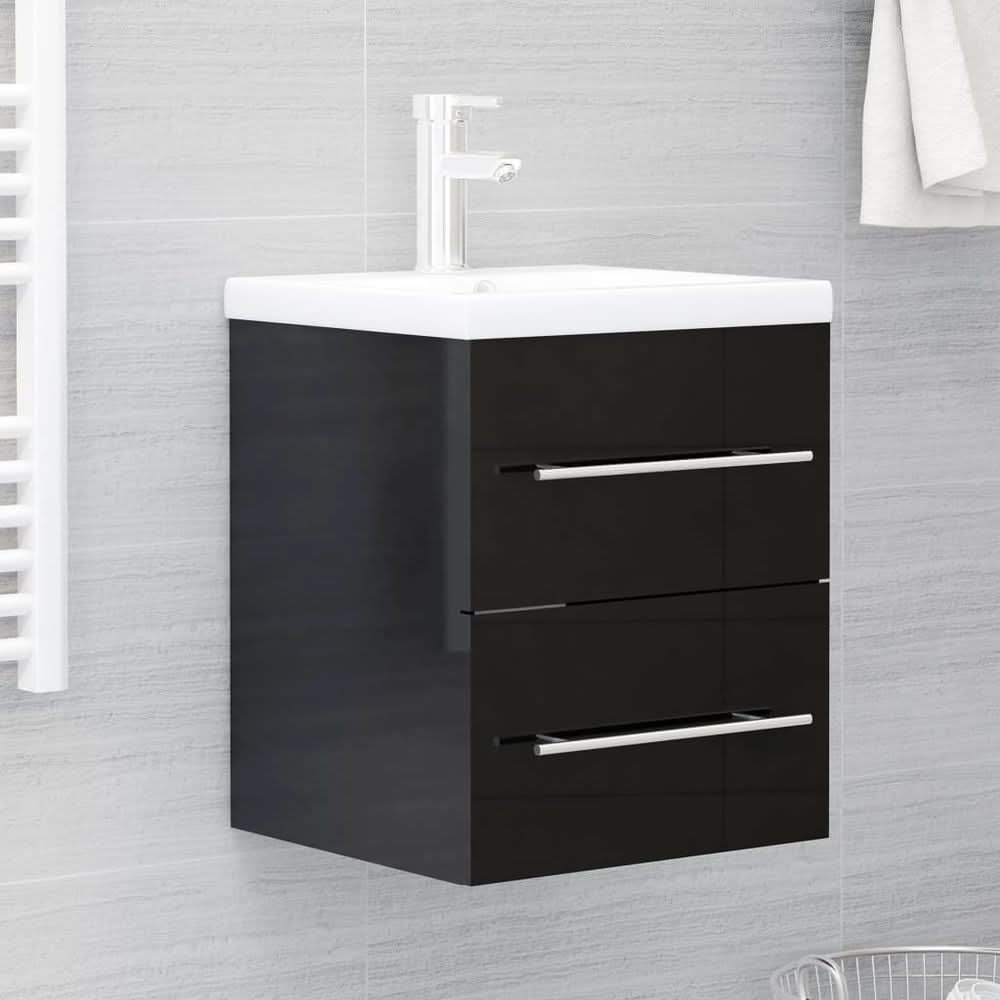 Sink Cabinet White 41x38.5x48 cm Engineered Wood