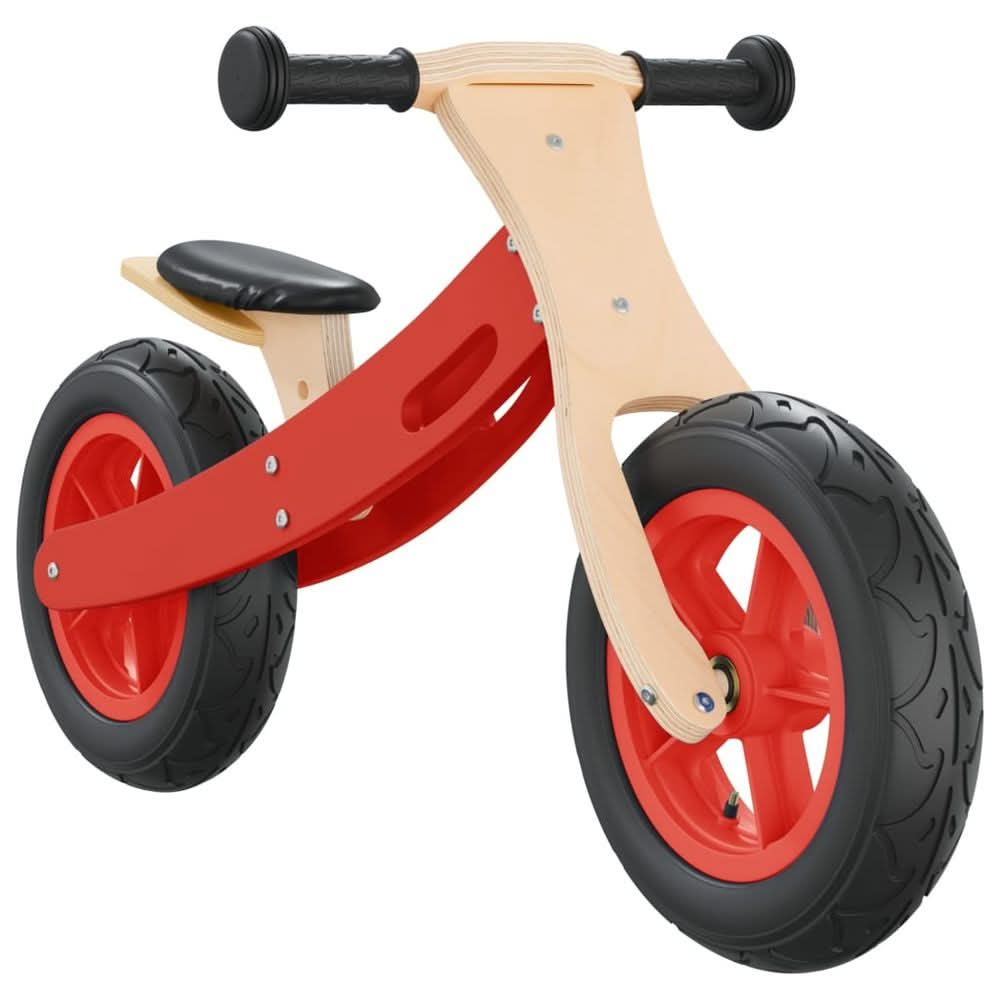 Balance Bike for Children with Air Tyres Red