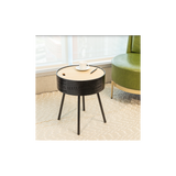 Lift Top Round Side Table