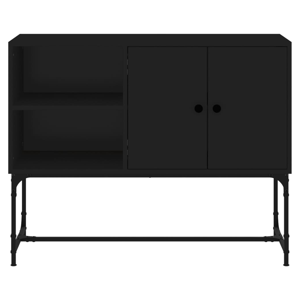 Sideboard Black 100x40x79.5 cm Engineered Wood