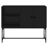 Sideboard Black 100x40x79.5 cm Engineered Wood