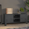 Industrial TV Cabinet Black 105x35x42 cm Metal