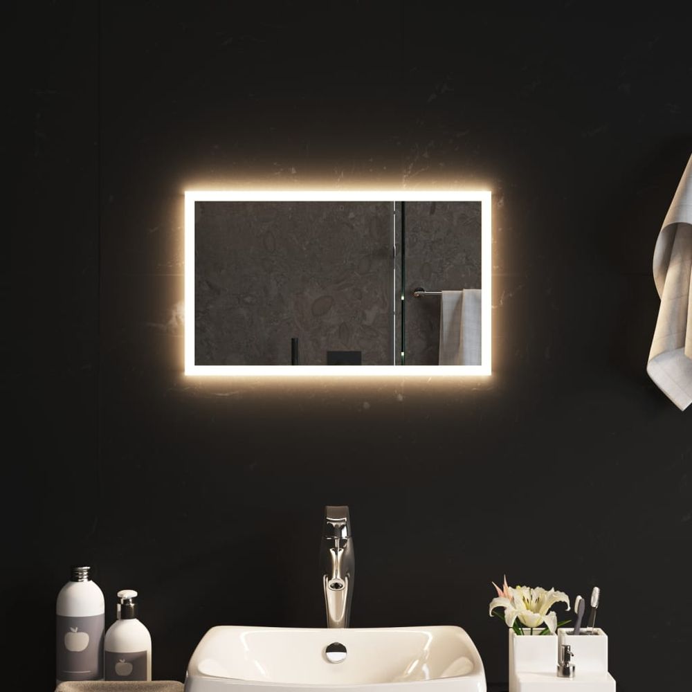 LED Bathroom Mirror 20x40 cm