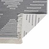 Rug Dark Grey 80x150 cm Cotton