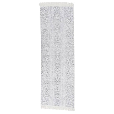 Rug Light Grey 80x150 cm Cotton