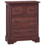 Chest of Drawers Solid Mahogany Wood