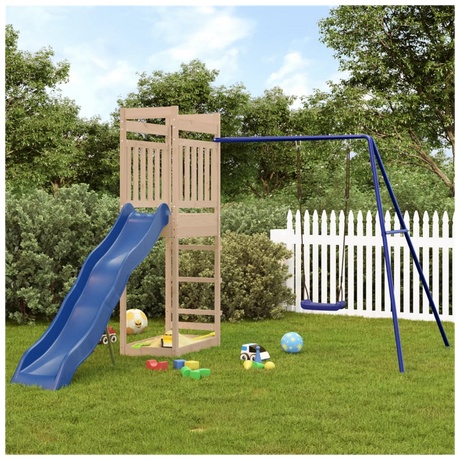 Outdoor Playset Solid Wood Pine