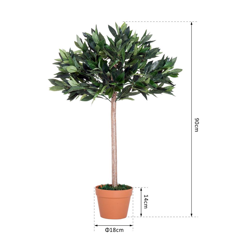 Artificial Olive Tree Plant, 90 cm