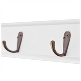 Coat Rack MDF White Baroque Style