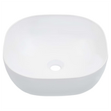 Wash Basin 42.5x42.5x14.5 cm Ceramic White