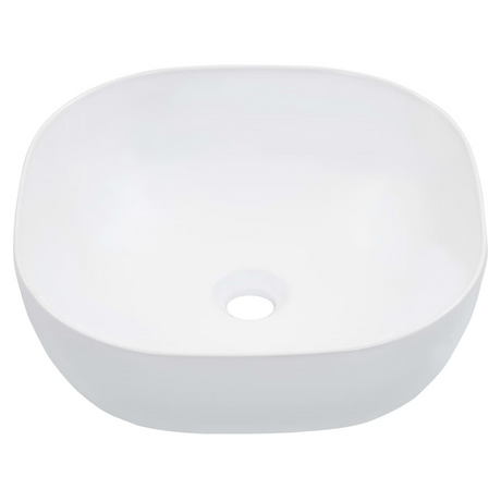 Wash Basin 42.5x42.5x14.5 cm Ceramic White