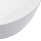 Wash Basin 42.5x42.5x14.5 cm Ceramic White