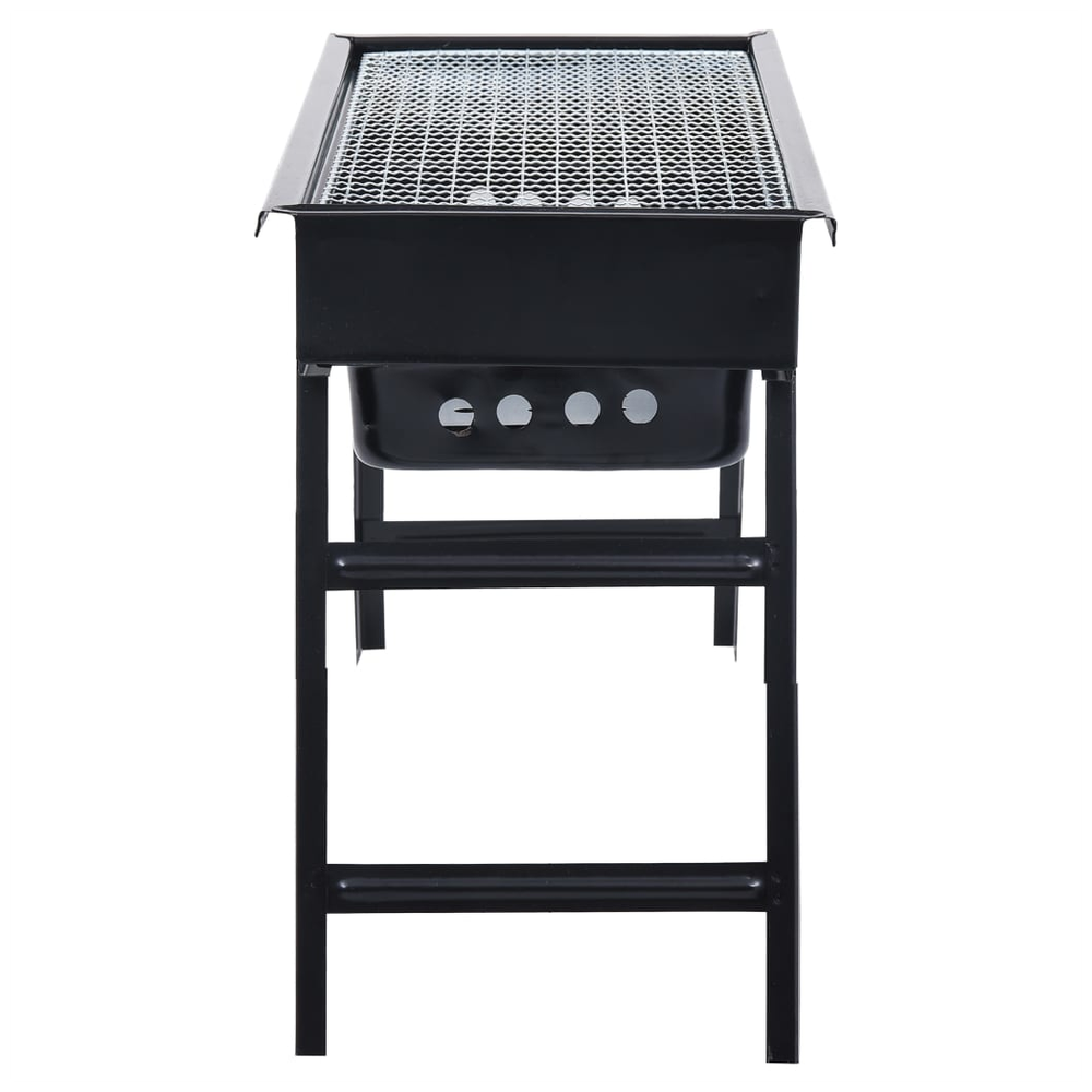 Portable Camping BBQ Grill Steel 60x22.5x33 cm