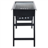 Portable Camping BBQ Grill Steel 60x22.5x33 cm