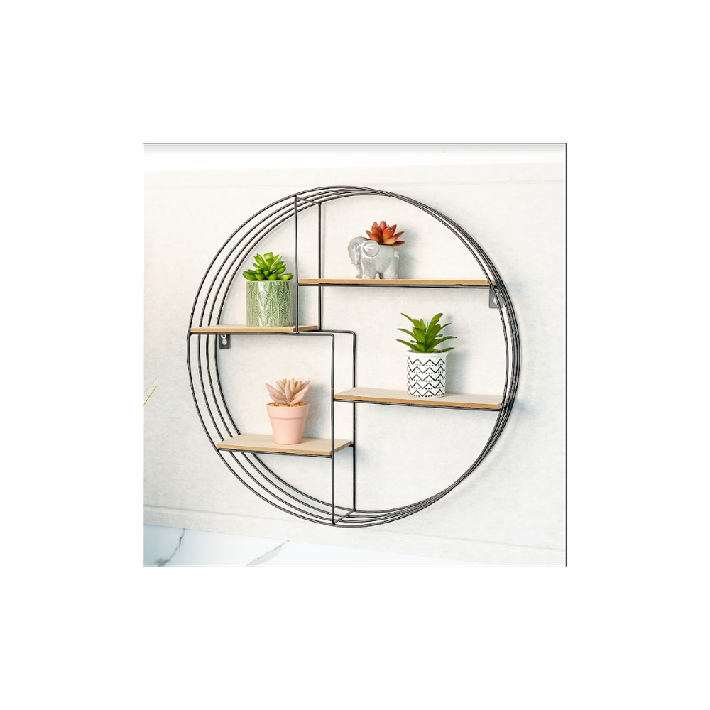 Multi-Section Round Wall Shelf - CHELF