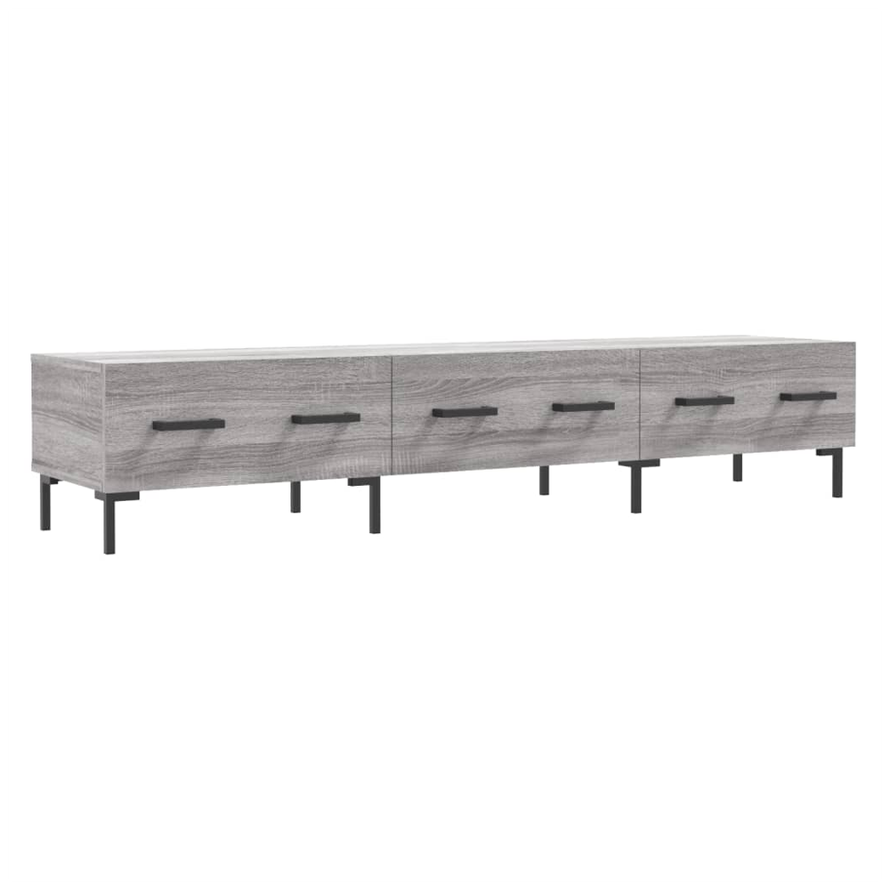 TV Cabinet Grey Sonoma 150x36x30 cm Engineered Wood