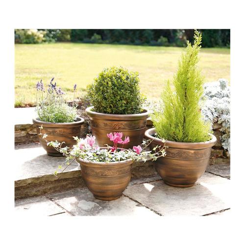 Pk 4 Wenlock Planters - Bronze