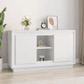 Sideboard White 102x35x60 cm Engineered Wood