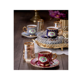 Sophia Coffee Cup and Saucer - Divan Cobalt