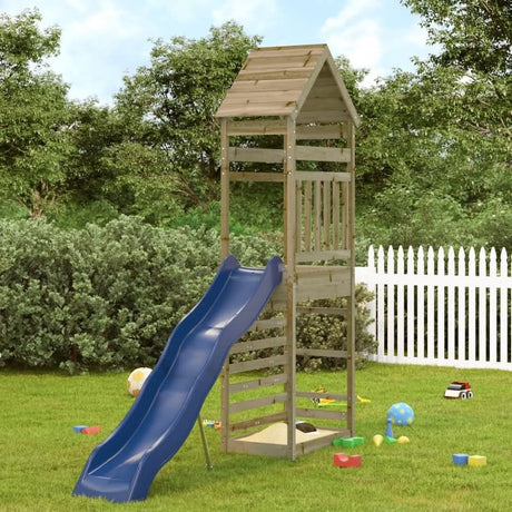 Outdoor Playset Solid Wood Pine