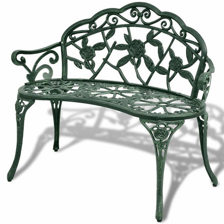 Bistro Bench 100cm Bronze Cast Aluminium