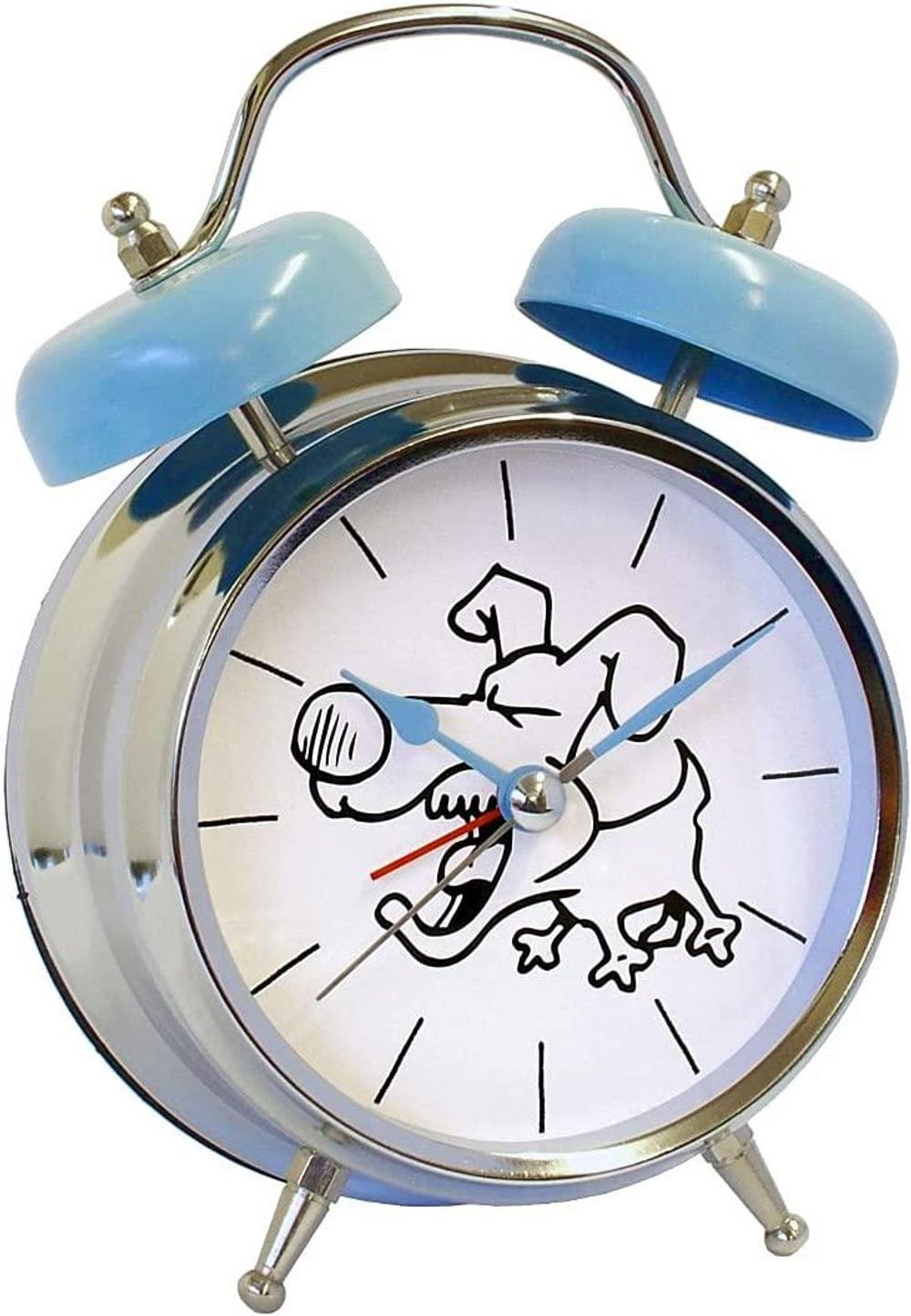 GTP Unisex Dog Barking Sounding Voice Double Bell Quartz Alarm Clock IMP116