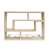 TV Cabinet Double L-Shaped Oak