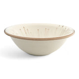 Porcelain Soup-Cereal Bowl Pebble Marble White 18cm