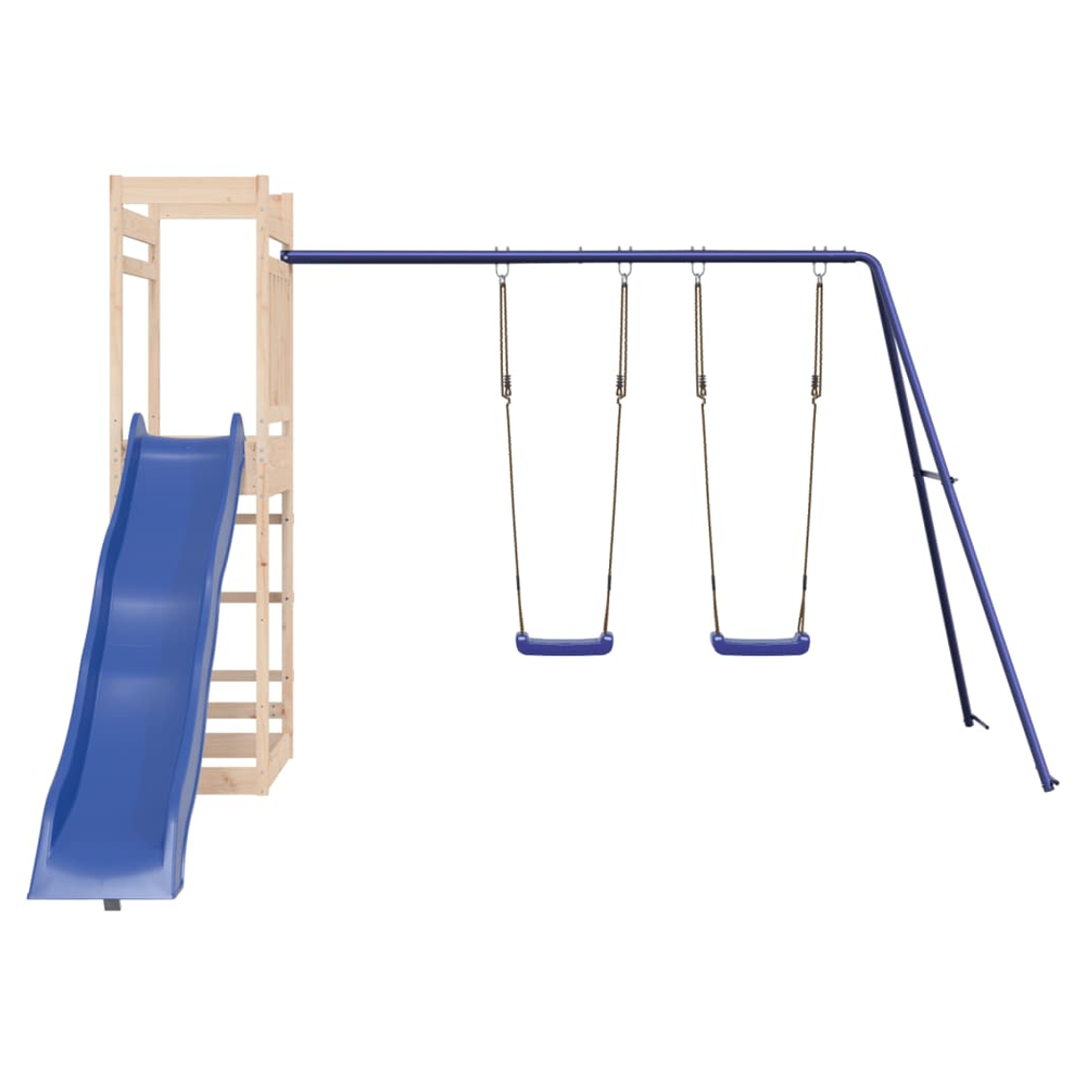 Outdoor Playset Solid Wood Pine