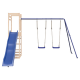 Outdoor Playset Solid Wood Pine