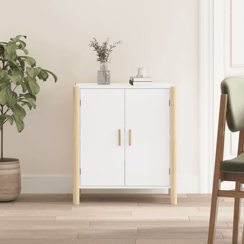 Sideboard White 62x38x70 cm Engineered Wood