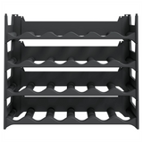 Wine Rack for 24 Bottles PP Stackable