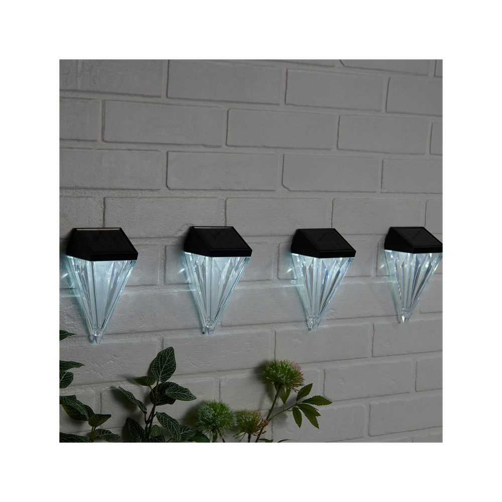 Solar lights Diamond x 4