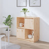 Sideboard 74x35x80cm Solid Wood Pine