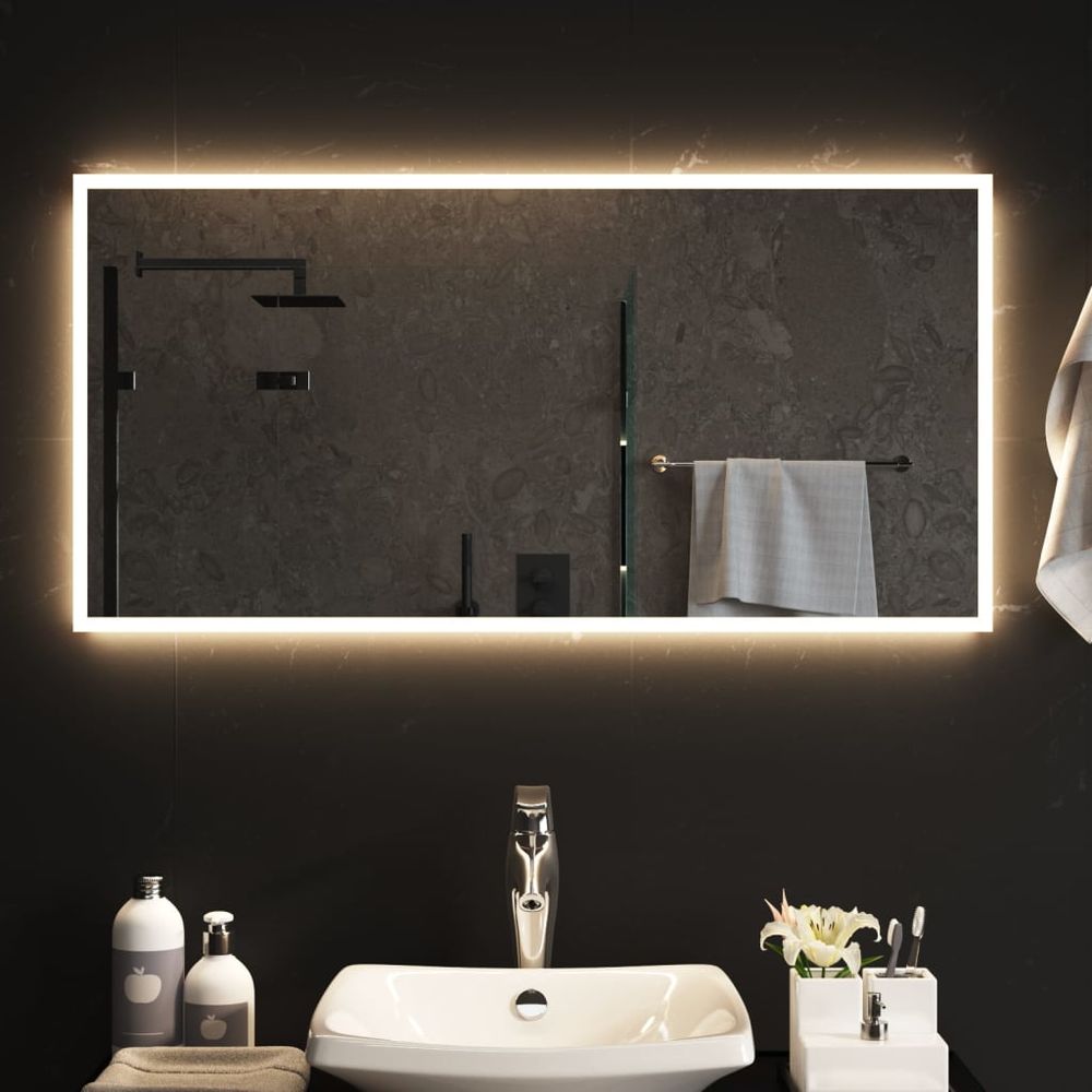 LED Bathroom Mirror 20x40 cm