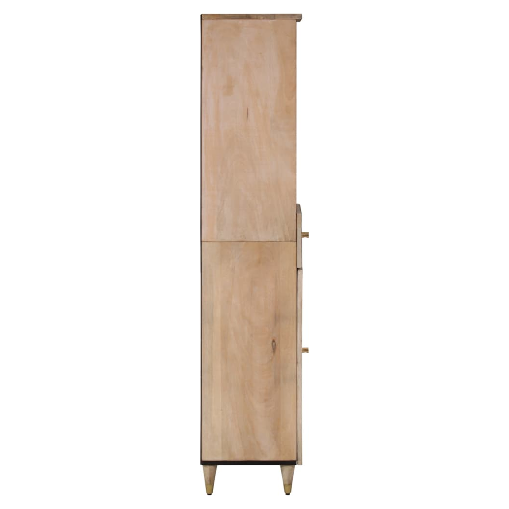 Bathroom Cabinet 38x33x160 cm Solid Wood Mango