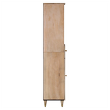 Bathroom Cabinet 38x33x160 cm Solid Wood Mango