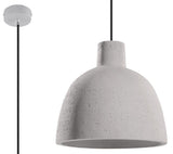 Modern Pendant lamp Damaso Concrete White Loft Design LED E27