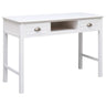 Writing Desk Grey 110x45x76 cm Wood