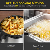 Air Fryer 4.5L 1500W with Digital Display Rapid Air Circulation Timer