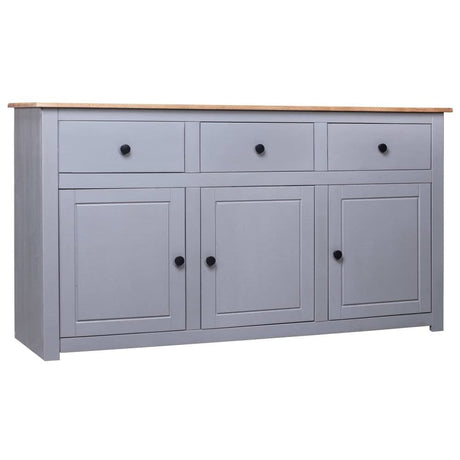 Sideboard 135x40x80 cm Solid Pinewood Panama Range