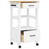 Kitchen Trolley 48x40x90 cm Solid Wood Pine