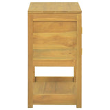 Bathroom Cabinet 60x40x75 cm Solid Wood Teak