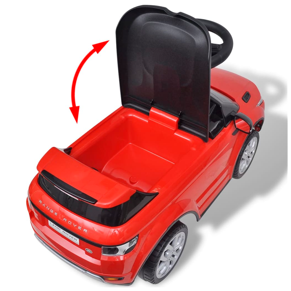 Land Rover 348 Kids Ride-on Car with Music Red