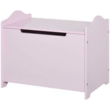 40x60cm Kids Storage Box Toy Organiser for Child 3 Yrs+ Bedroom Pink HOMCOM