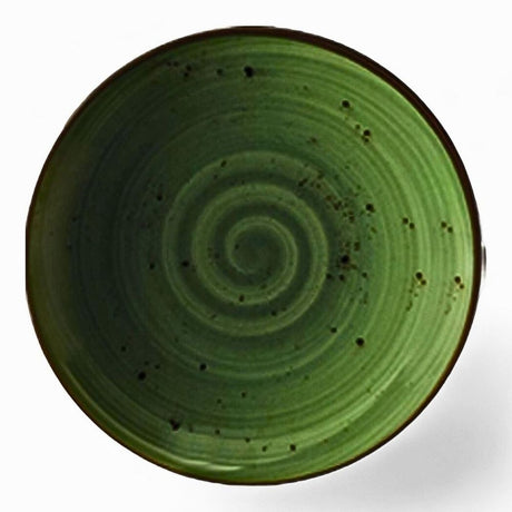 Porcelain Pasta Plates Pebble Pistachio Green 21cm